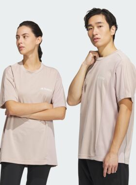 Adidas/阿迪达斯 男女 TERREX 户外运动短袖圆领T恤 IC4427