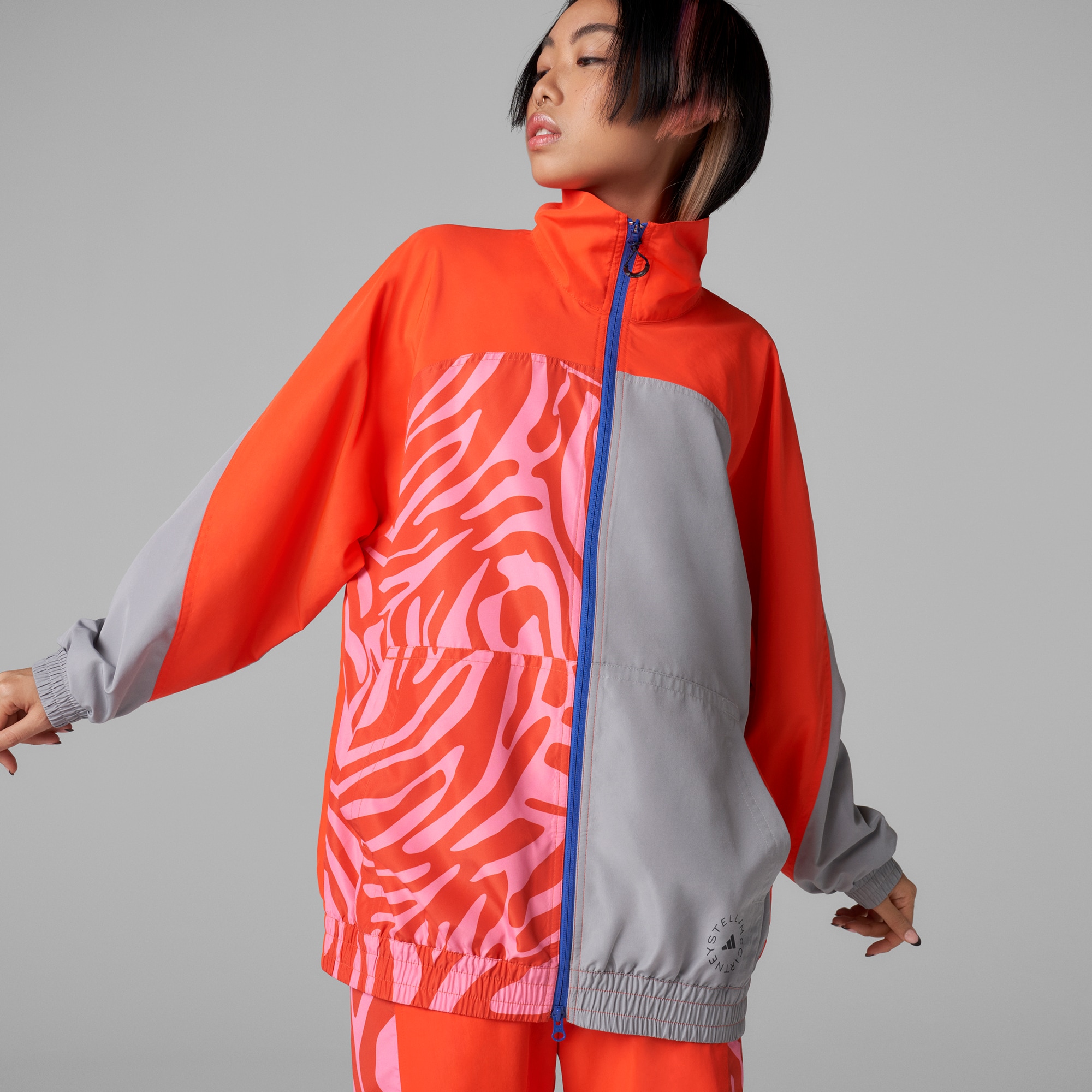 Adidas/阿迪达斯 女子 Stella McCartney 运动夹克外套 H59949