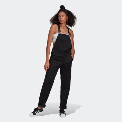 Adidas阿迪达斯 女子三叶草R.Y.V. DUNGAREES 运动背带裤 GN4261