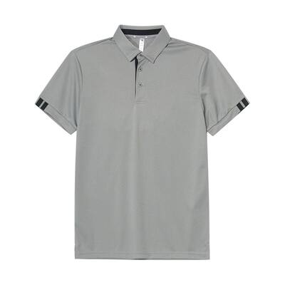 Adidas/阿迪达斯 男子简约翻领高尔夫运动休闲短袖 KS0357