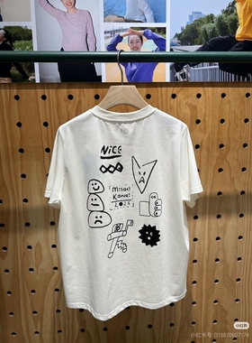 A0261TS16素V26春1款695国内商场正品代购Coolmax Misaki涂鸦T恤