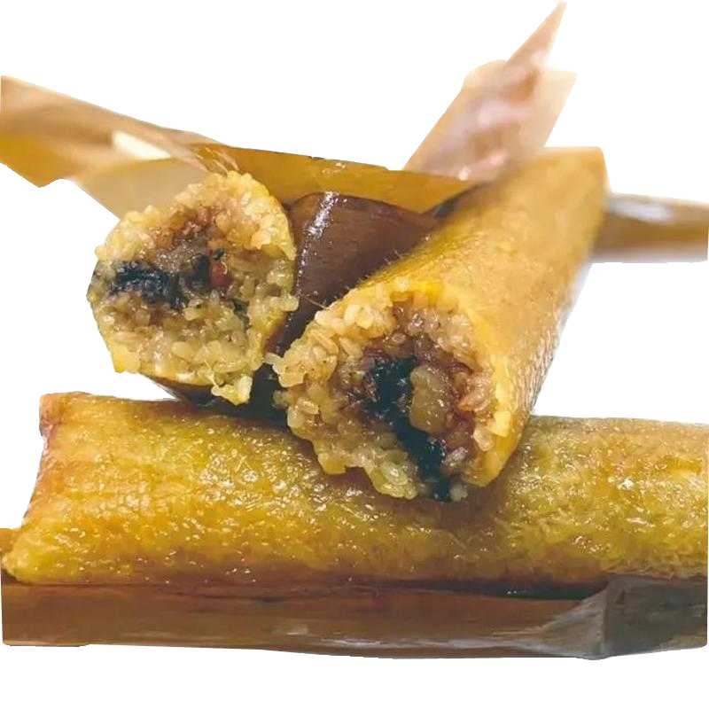 信宜粽子10条广东大粽子玉都古粽枧水灰水粽猪肉手工粽子400g/条