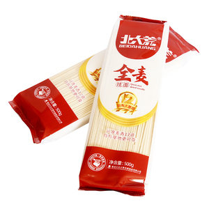 北大荒丰缘正宗家常过水面条方便速食挂面炸酱拌劲道碱水500克/袋