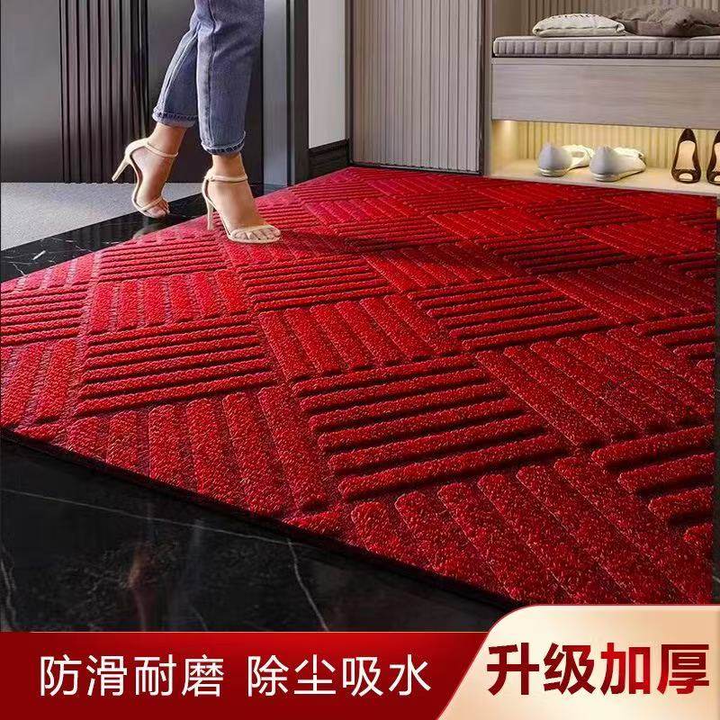 加厚入户门地垫别墅大门口防滑进门蹭土地毯家用耐脏门垫踩脚垫子
