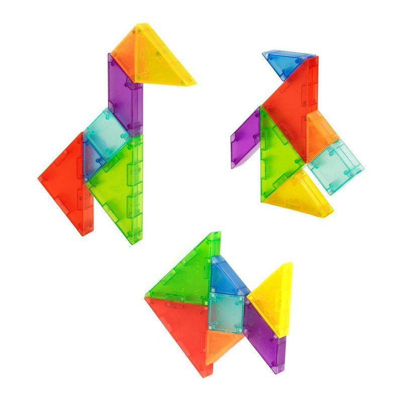 创意彩色3D磁力七巧板拼图拼装感官认知减压益智智力儿童玩具礼物,玩具/童车/益智/积木/模型,创意/整蛊玩具,淘宝优惠券,粉丝福利购,淘宝优惠卷