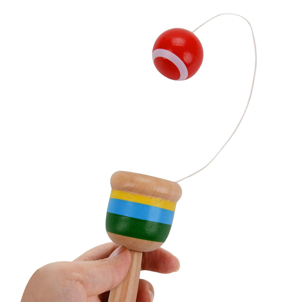 创意木质技巧球剑球技巧杯传统木制手眼协调训练儿童玩具礼物,玩具/童车/益智/积木/模型,创意/整蛊玩具,淘宝优惠券,粉丝福利购,淘宝优惠卷