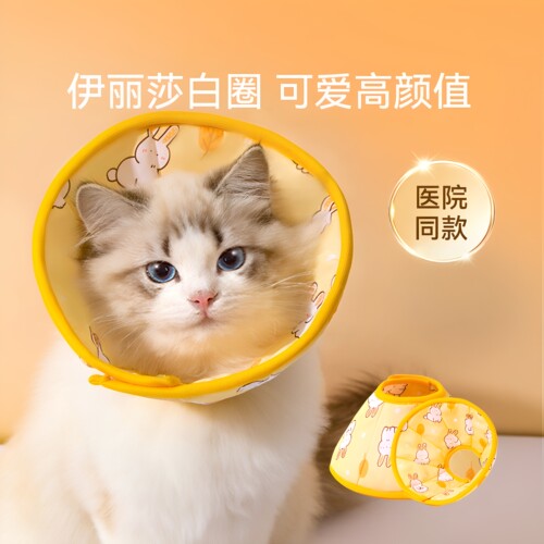 卡通猫咪狗狗术后防舔伊丽莎白圈