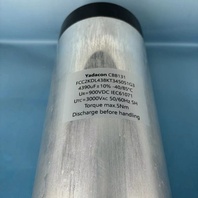 900v4390uf 136x345mm江海储能滤波薄膜电容器 cbb131 jianghai
