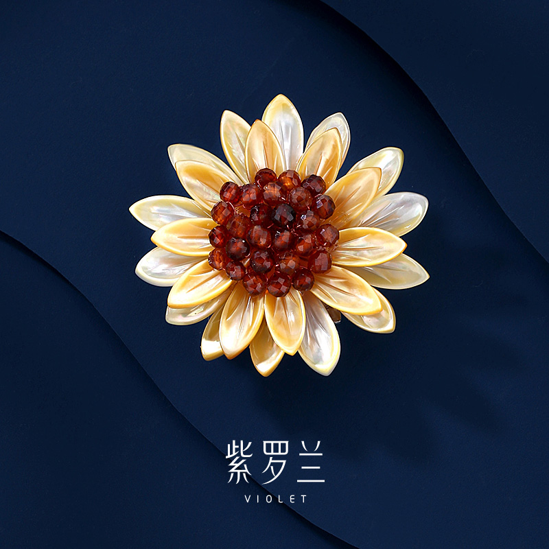 【紫罗兰正版】葵香胸针