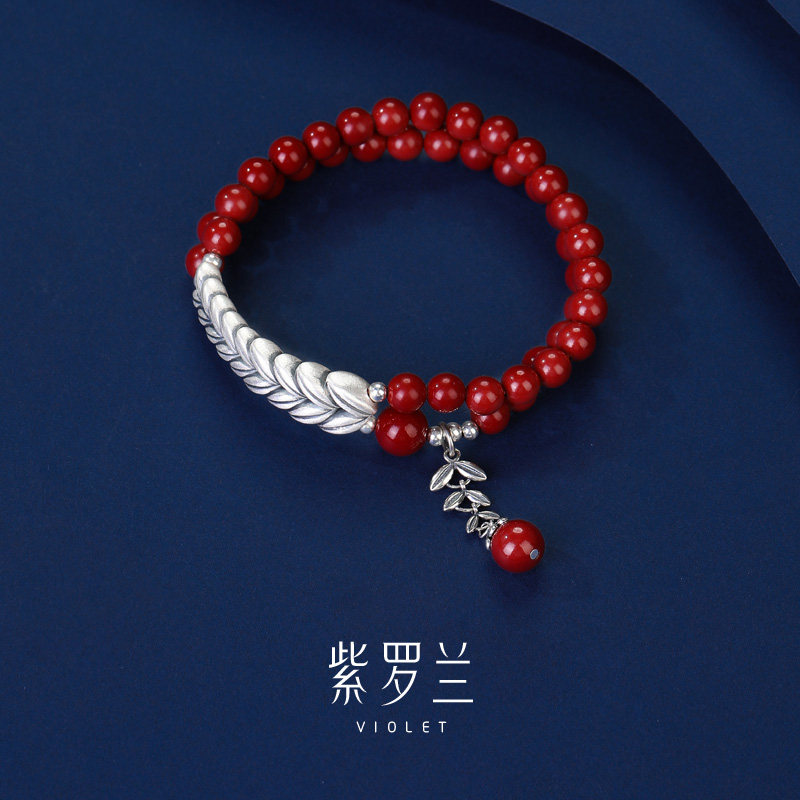 【紫罗兰正版】茉伊S925纯银手链女轻奢精致手串手饰生日礼物潮