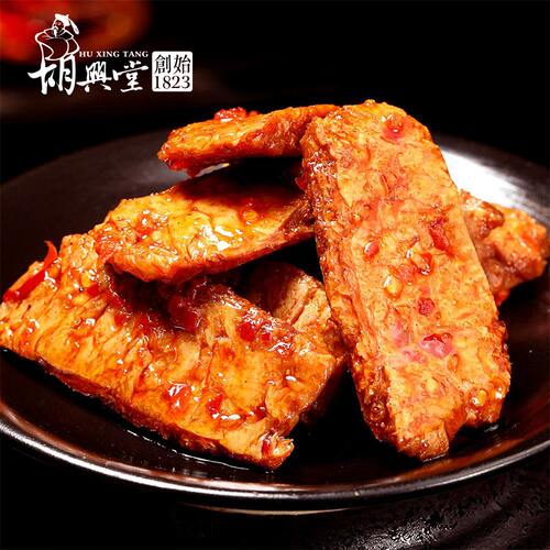 胡兴堂手撕素肉烧烤味大豆制品