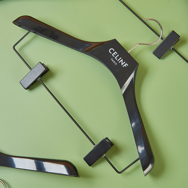 女装衣架定制服装店思琳套装少女生士收纳陈列品牌配套衣挂裤架夹