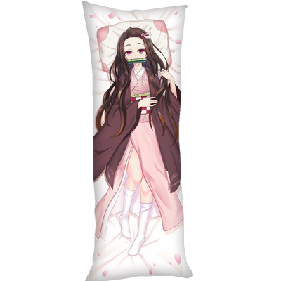 祢豆子等身抱枕蝴蝶忍周边