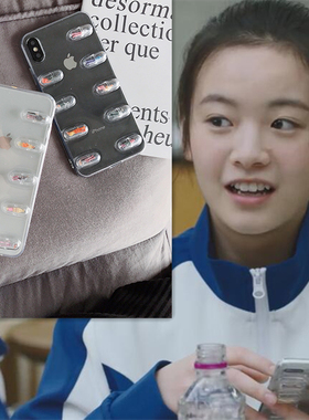 小欢喜乔英子同款适用苹果17 15 14手机壳13 pro创意16 11 12少女款7 8plus胶囊xs max立体xr保护套13mini