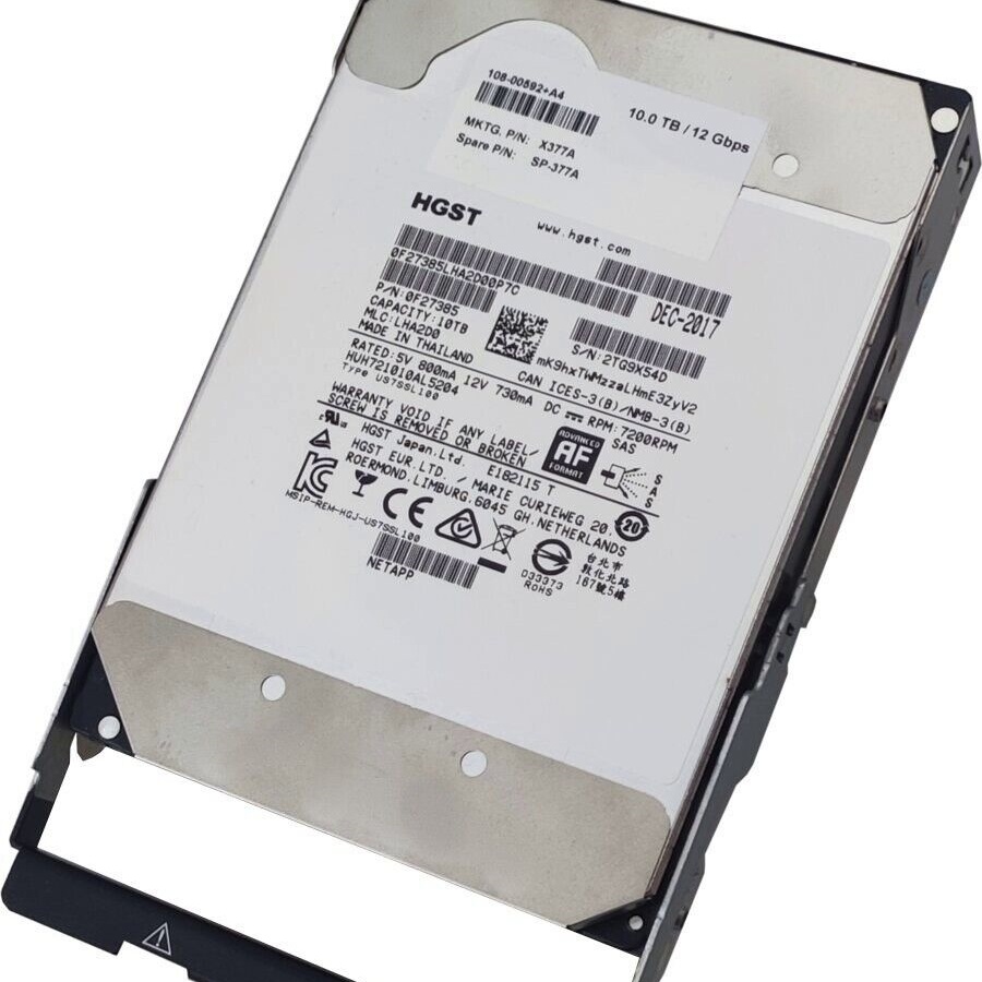 NetApp E-X4132A-0E-C X4131A 12T 7.2k 12Gb DE460C SAS存储硬盘