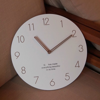 Heymen黑门ins简约时钟挂钟