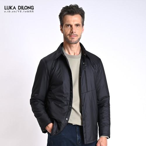 路卡迪龙秋冬7D超轻防水薄棉服男