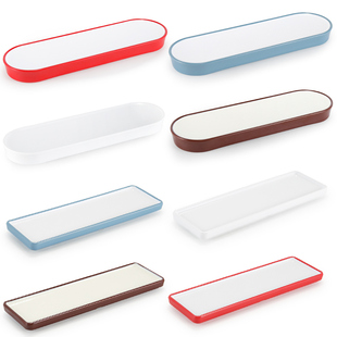 密胺长方形窄长条型托盘细长盘子创意日式寿司盘点心盘糕点盘商用