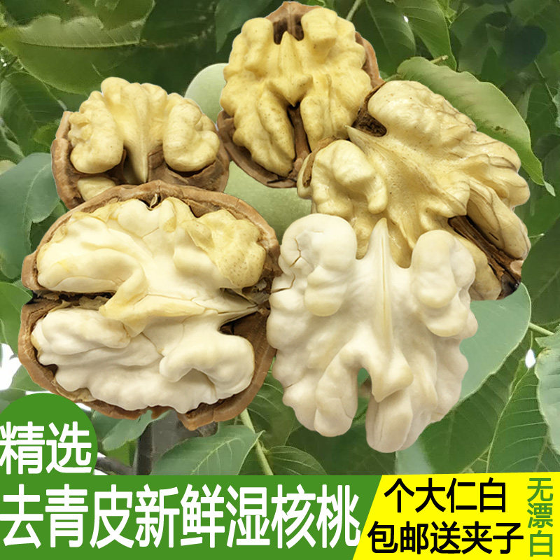2026年新鲜核桃云南新货湿核桃现摘人工去青皮老树薄皮大生嫩5斤