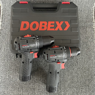 多倍16V锂电无刷双速电钻JZ1610自锁棘轮铁夹头55N大扭力工业级