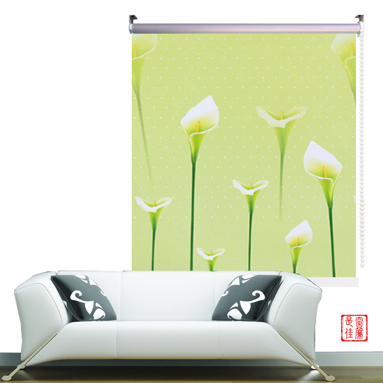 卷簾免打孔安裝隔熱全遮光臥室卷軸畫卷簾上下拉珠升降簡約窗簾在類目 居家布藝, 窗簾門簾及配件, 捲簾中 - 來自Buy2taobao.com提供專業的淘寶代購服務