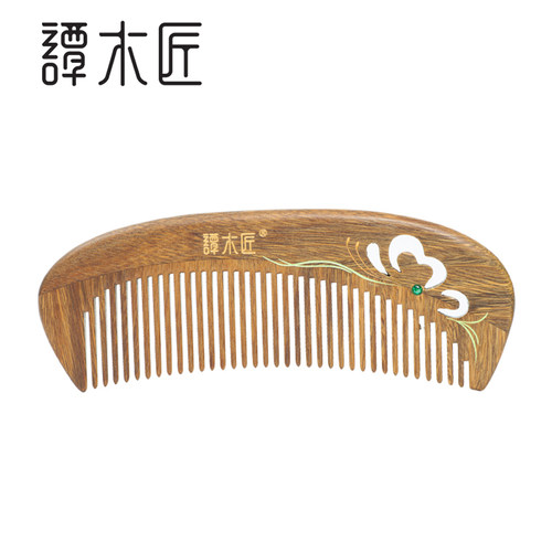 谭木匠木梳绿檀木护发
