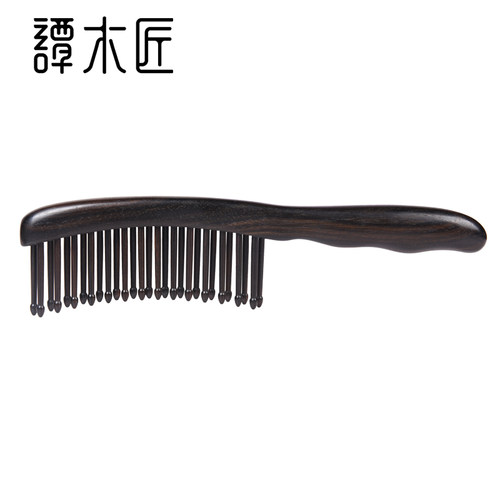 谭木匠礼盒HET插齿梳静泊按摩经络头皮创意生日节日情人节礼物