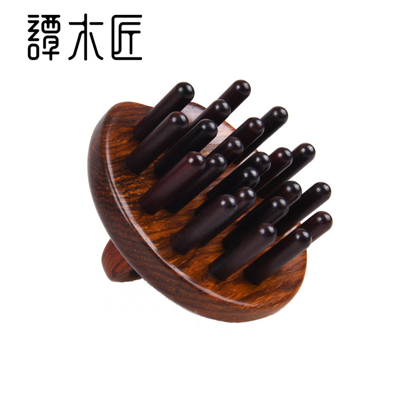 谭木匠礼盒指环按摩梳花间策专用按摩梳护发梳生日节日情人节礼物
