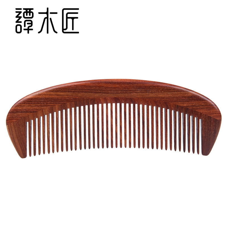 谭木匠天然材质按摩木梳图片