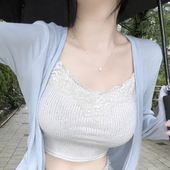 24小时速发 防晒百搭上衣 开衫 韩国代购 纯欲辣妹宽松简约纯色长袖