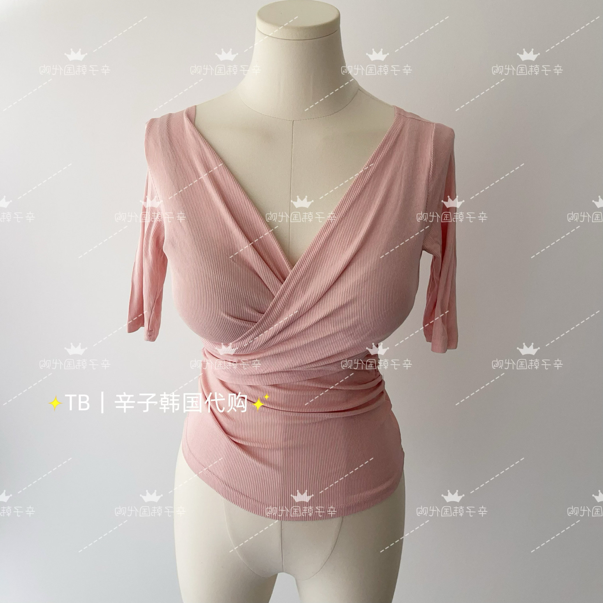 东大门2025新款性感辣妹短袖T恤