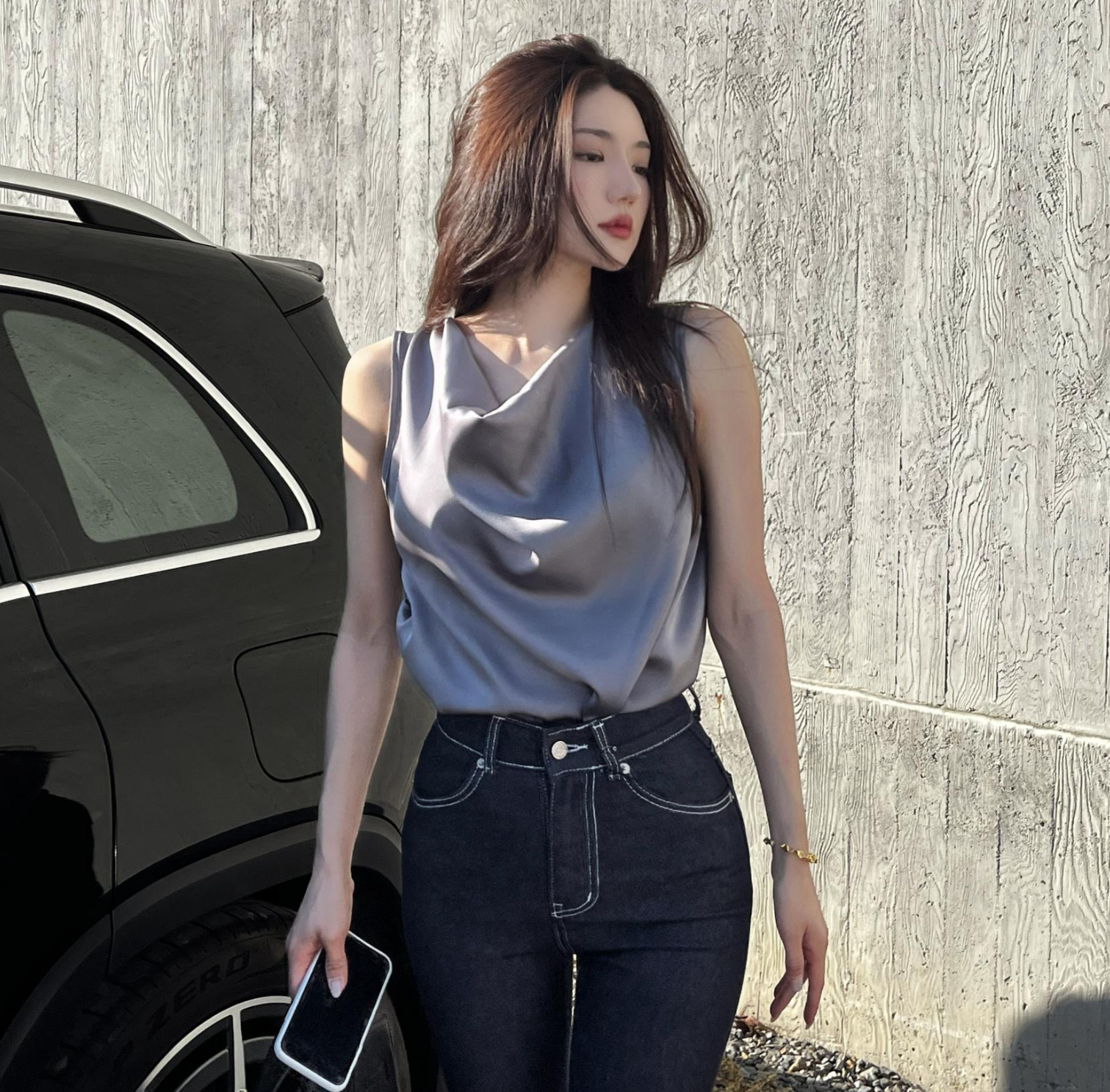 性感代购褶皱短款简约衬衫