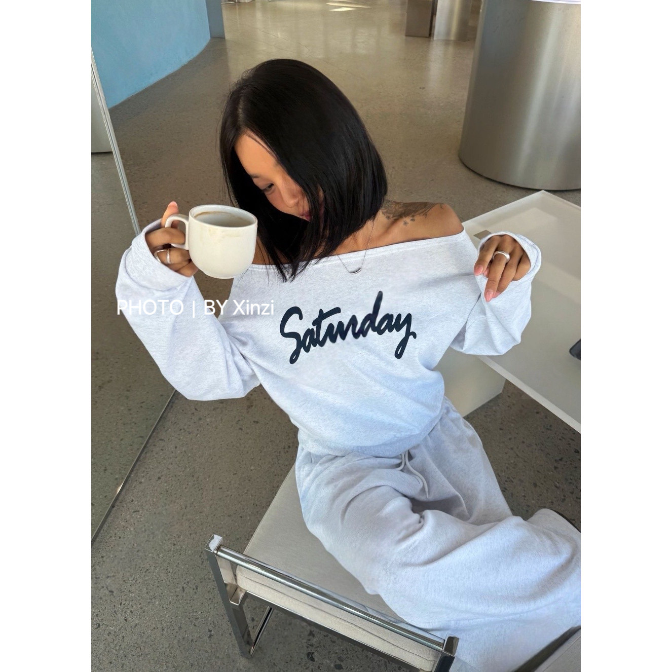 辛子韩国代购辣妹风字母印花卫衣阔腿裤两件套女新款时尚休闲套装,女装/女士精品,时尚套装,淘宝优惠券,粉丝福利购,淘宝优惠卷