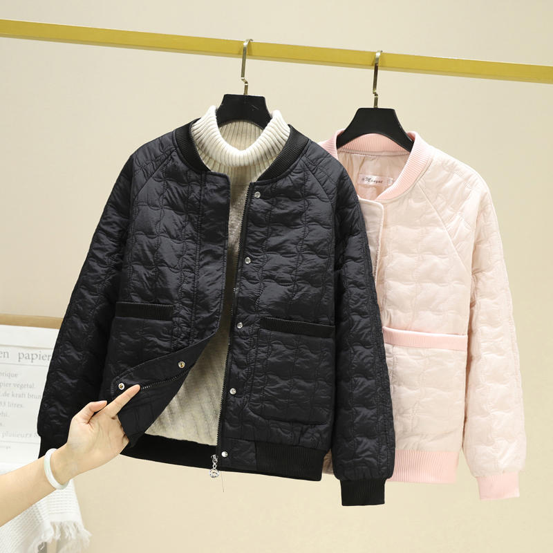 棉短款显瘦显瘦立领棉衣女外套潮