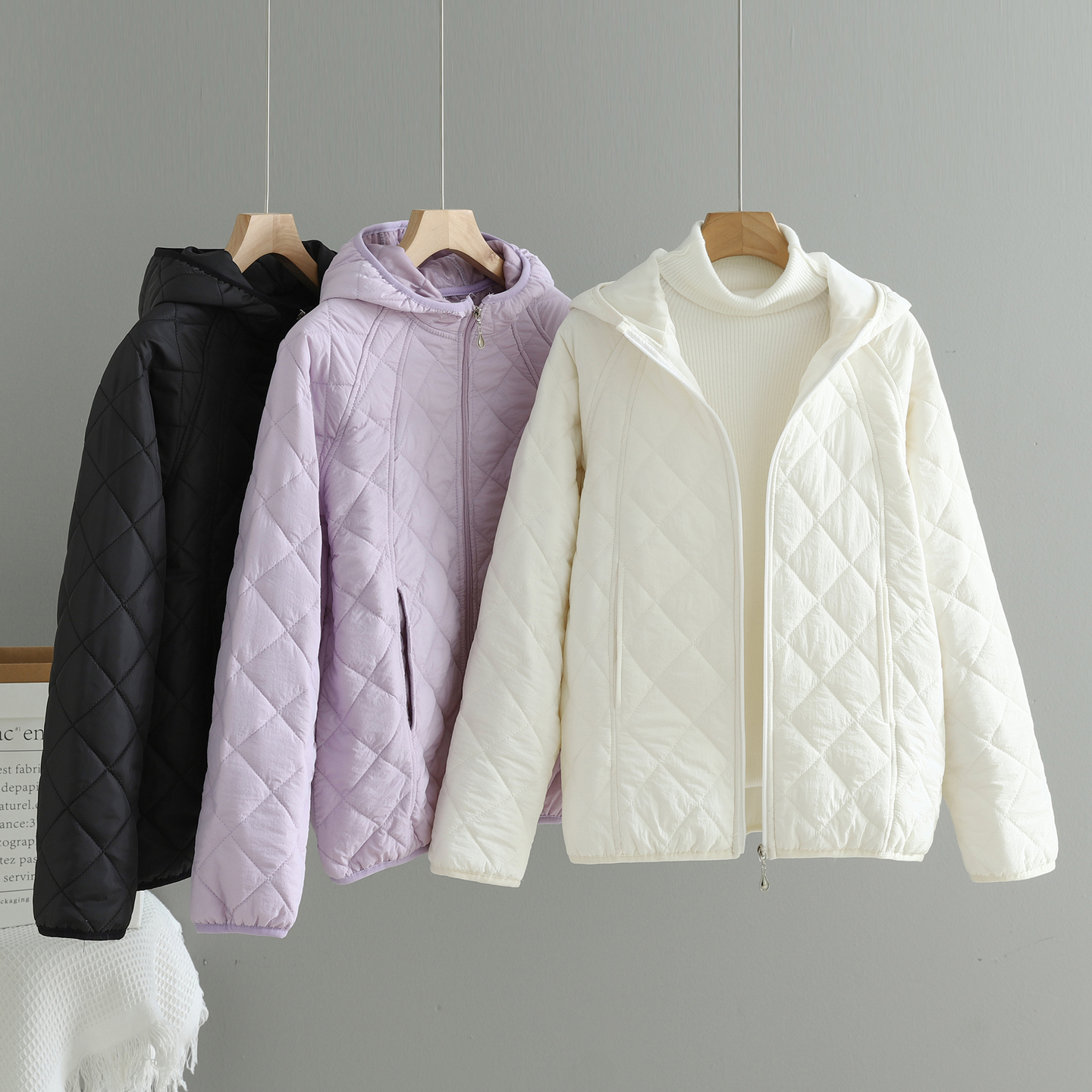 夹棉小棉衣女外套短款显瘦棉服女