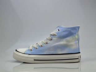 纯色休闲经典 全新正品 高帮系带2020春秋款 热家女士帆布鞋