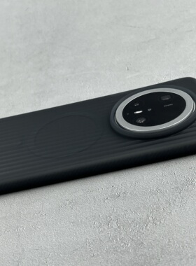 适用华为Mate 80 Pro手机壳黑色磁吸瓦楞肤感磨砂mate70保护套男女Mate 60 PROP80新款70pro硬底小米14/15pro