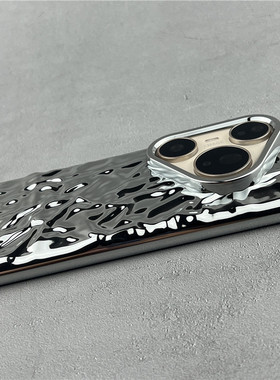 适用华为P 80 Pro手机壳褶皱锡纸纹高级感mate70保护套男女Mate 60 PROP80UItra新款70pro硬底P70PROUItra