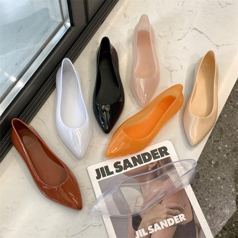 夏季新款尖头凉鞋浅口女士外穿时尚纯色平底鞋休闲包头凉鞋,女鞋,浅口单鞋,淘宝优惠券,粉丝福利购,淘宝优惠卷