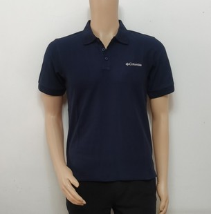 短袖 Columbia 翻领POLO衫 哥伦比亚男款 T恤AE3119 2024春夏吸湿经典