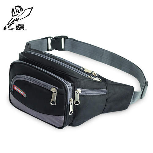 腰包男女多功能大容量防水耐磨户外运动手机休闲钱包牛津布收银包,运动包/户外包/配件,腰包,淘宝优惠券,粉丝福利购,淘宝优惠卷