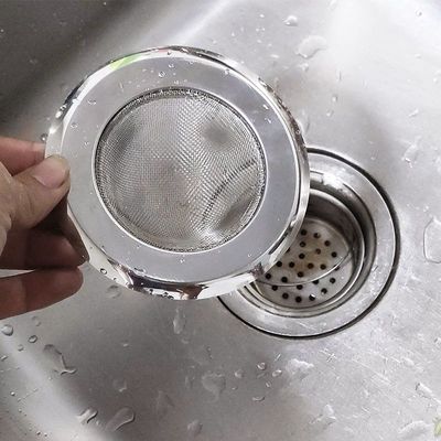 厨房浴室水槽过滤网不锈钢通用下水道地漏洗菜盆水池漏网提笼盖子