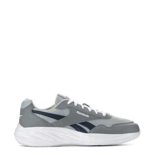 代购Reebok锐步男士跑步鞋透气缓震耐磨运动鞋网面灰色日常通勤