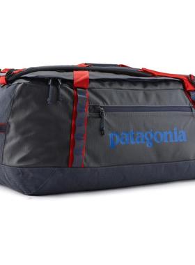 代购PATAGONIA男女旅行包大容量耐磨防水便携灰色红色装饰