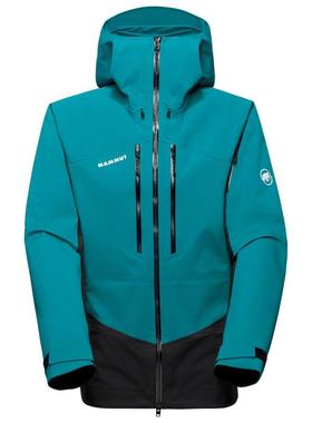 代购Mammut男士外套防风保暖防水透气户外登山冲锋衣爆款运动