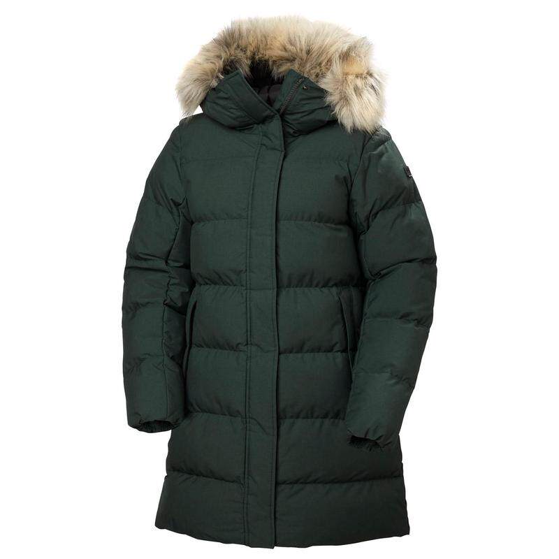 代购Helly Hansen海丽汉森女士羽绒服保暖防风保暖外套中长款