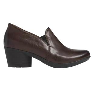 代购 舒适透气软底轻便圆头粗跟套脚磨砂牛皮 dansko女士乐福鞋