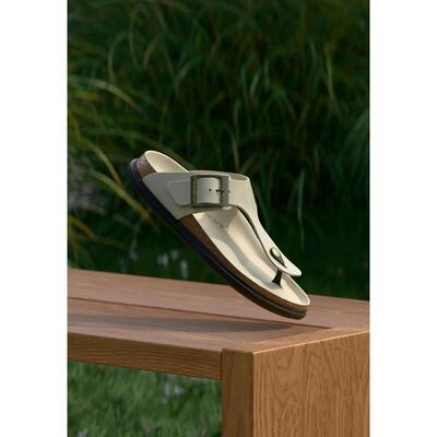 海外代购Birkenstock女士人字拖舒适脚感易穿脱平底宽带扣带