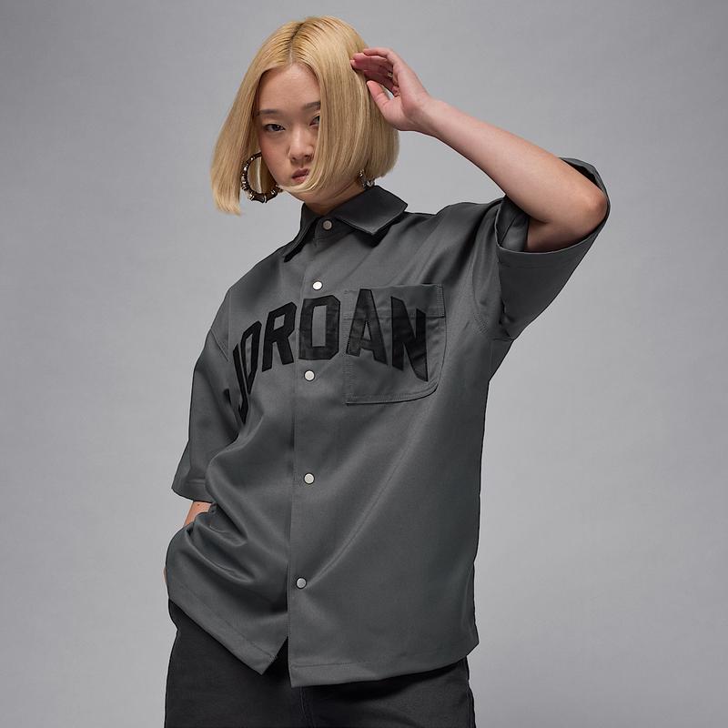 JORDAN女式运动背心透气宽松休闲层叠设计防晒舒适