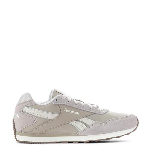 代购Reebok锐步女士跑步鞋缓震透气舒适运动鞋浅灰色白色鞋底